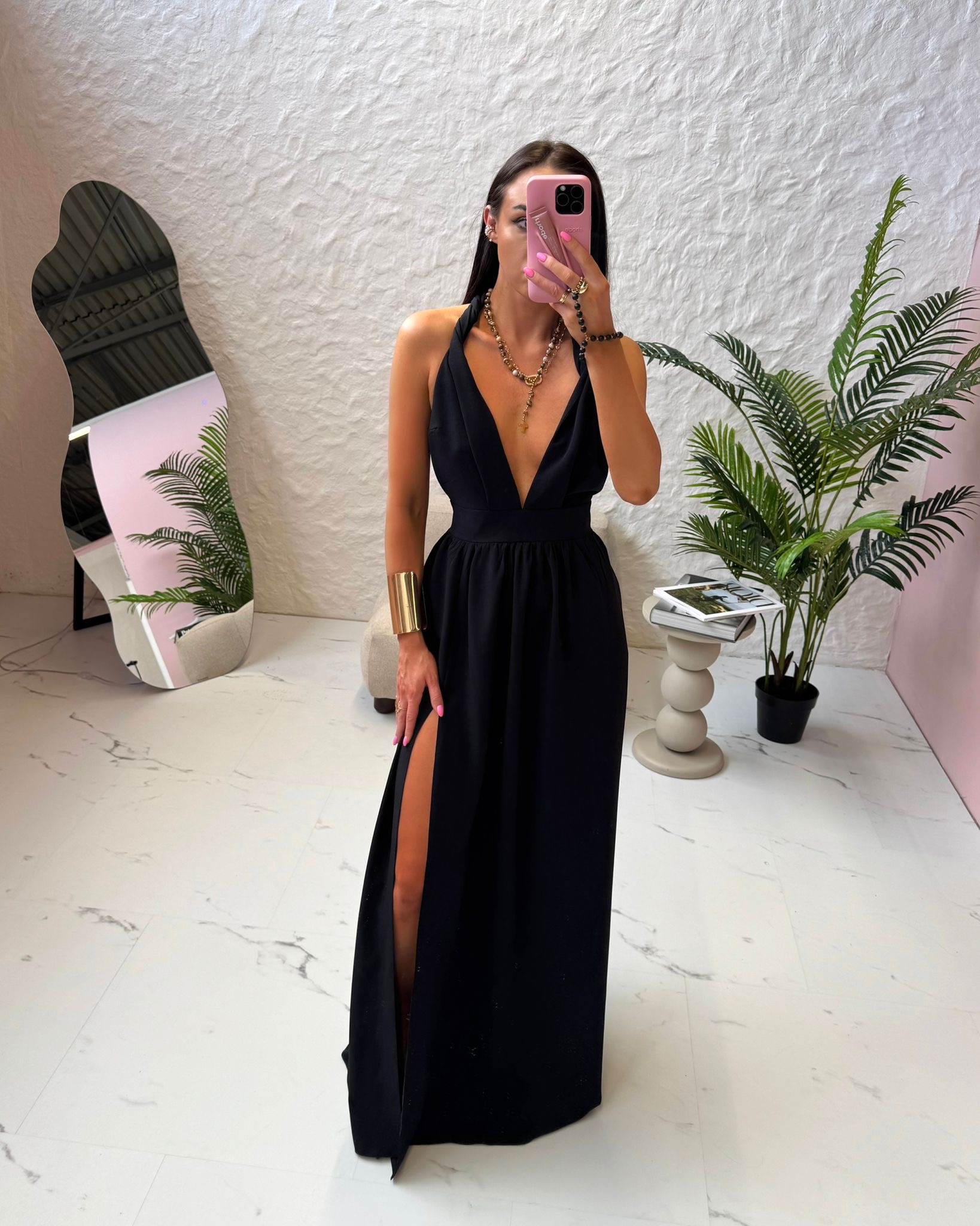 Sukienka La Milla maxi czarna