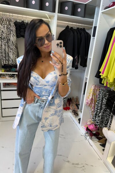 Marynarka Nicea niebieska