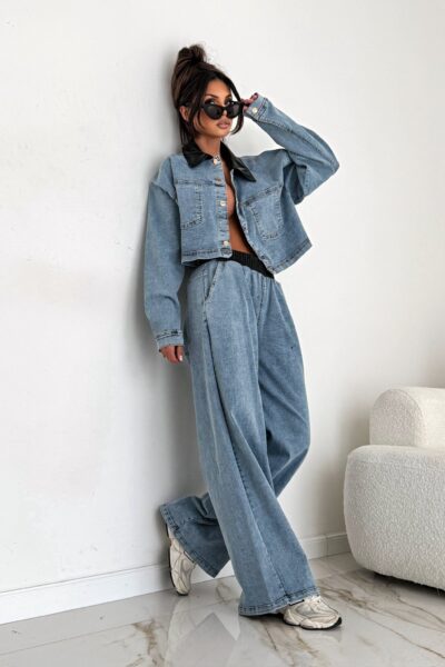 Komplet jeansowy DENIM CLASSIC Light Blue