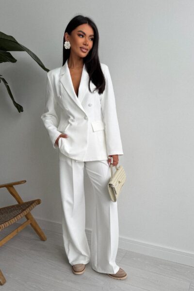 Komplet garniturowy 2w1 ELEGANCE biały
