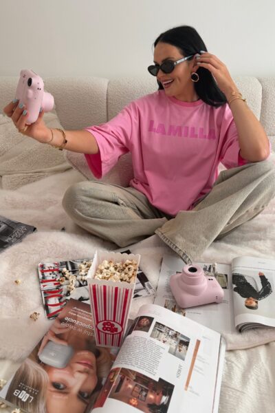 T-shirt La Milla różowy