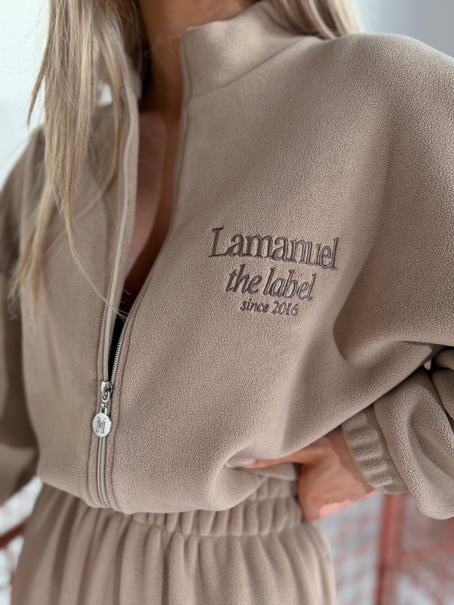 Kombinezon LAMANUEL z mikropolaru SUGAR latte - obrazek 4