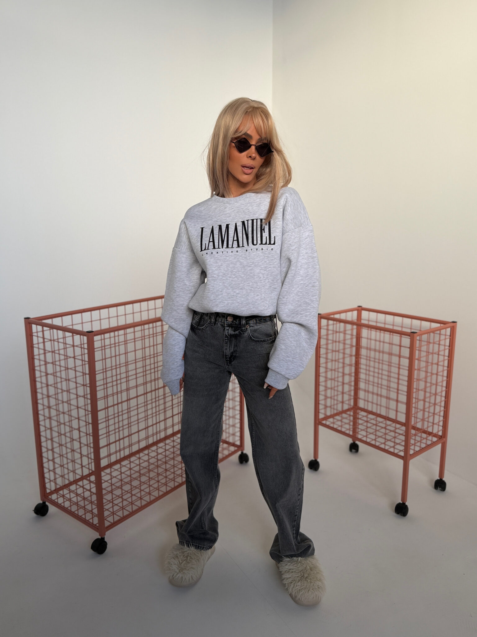 Bluza LAMANUEL CREATIVE melanż - obrazek 6