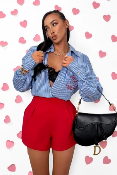 Spodenki Motylki La Milla czerwone