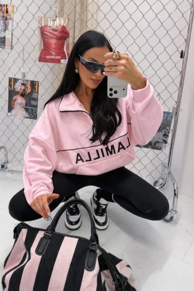 Bluza Aspen Spring pudrowy róż