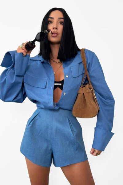 Spodenki Motylki La Milla ciemny jeans