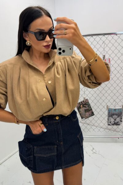 Kurtka bomberka La Milla camel