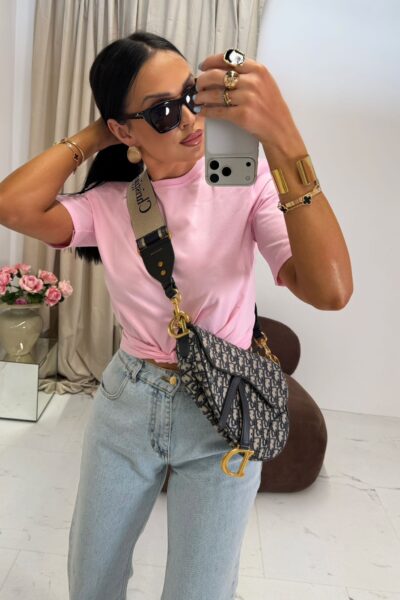 T-shirt La Milla Classy różowy