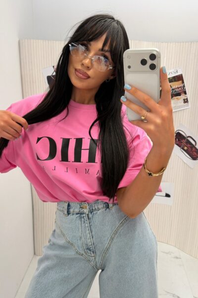 T-shirt CHIC różowy