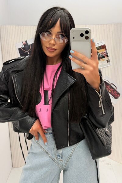 Kurtka ramoneska La Milla czarna