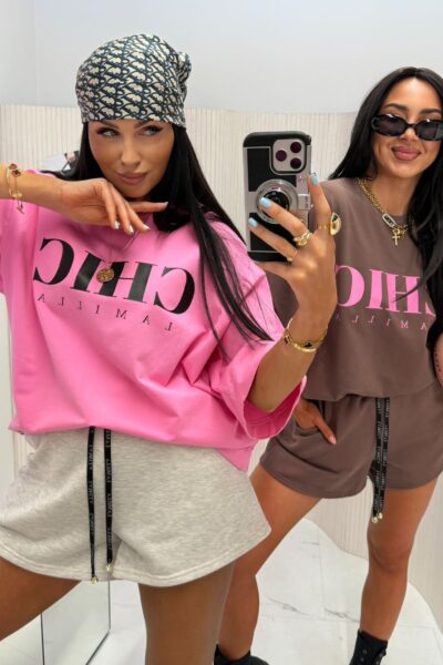 T-shirt CHIC różowy