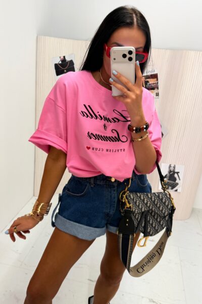 Szorty La Milla z guzikiem ciemny jeans