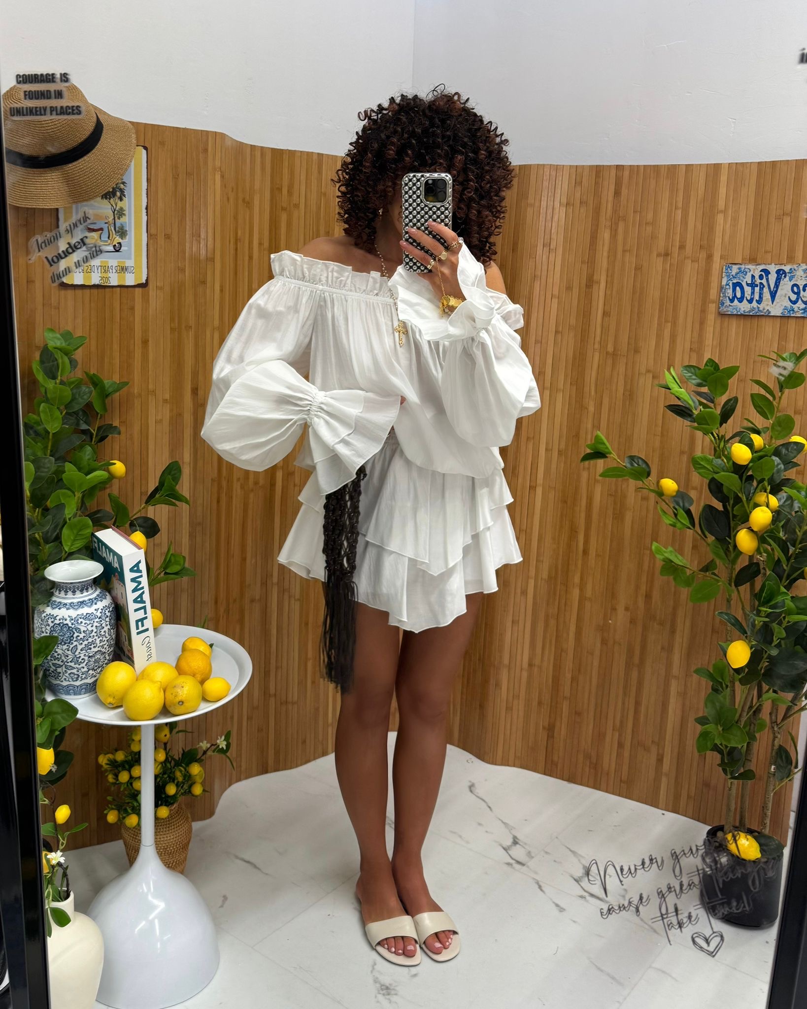 Komplet La Milla boho Malaga biały - obrazek 8